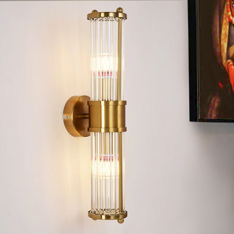 Nordic Modern Iron Wall Lamp for Hotel Corridors and Bedrooms