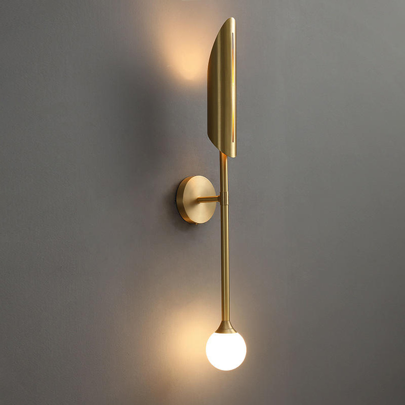 Nordic Modern Minimalist Wall Lamp for Living Room and Bedroom Bedside