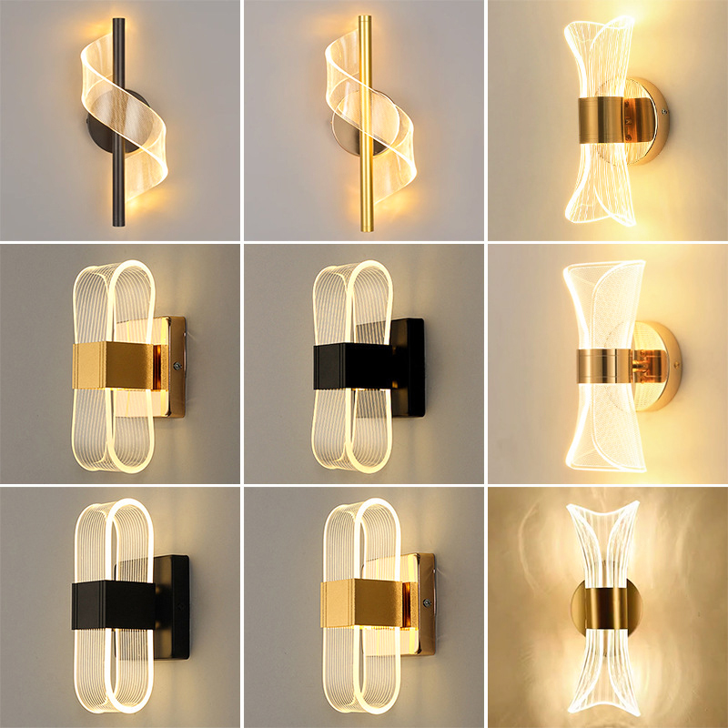 Minimalist Modern Bedside Wall Lamp