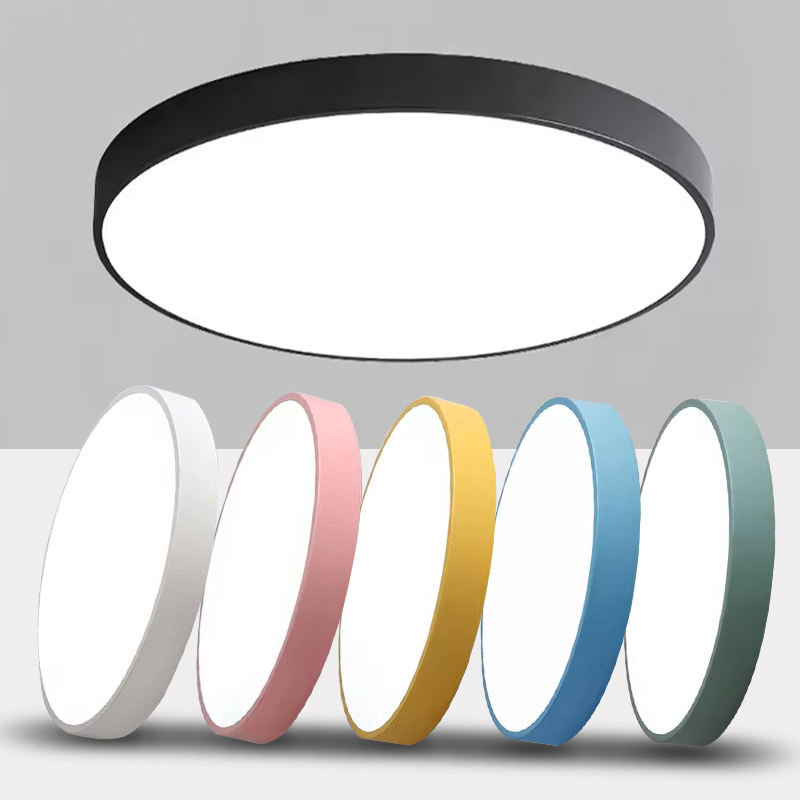 Ultra-Thin LED Tri-Proof Ceiling Light, Minimalist Modern Style for Bedrooms
