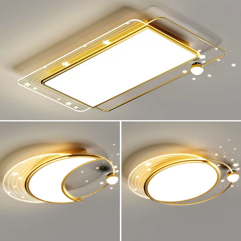 New Creative Starry Sky Ceiling Light for Study, Warm and Romantic