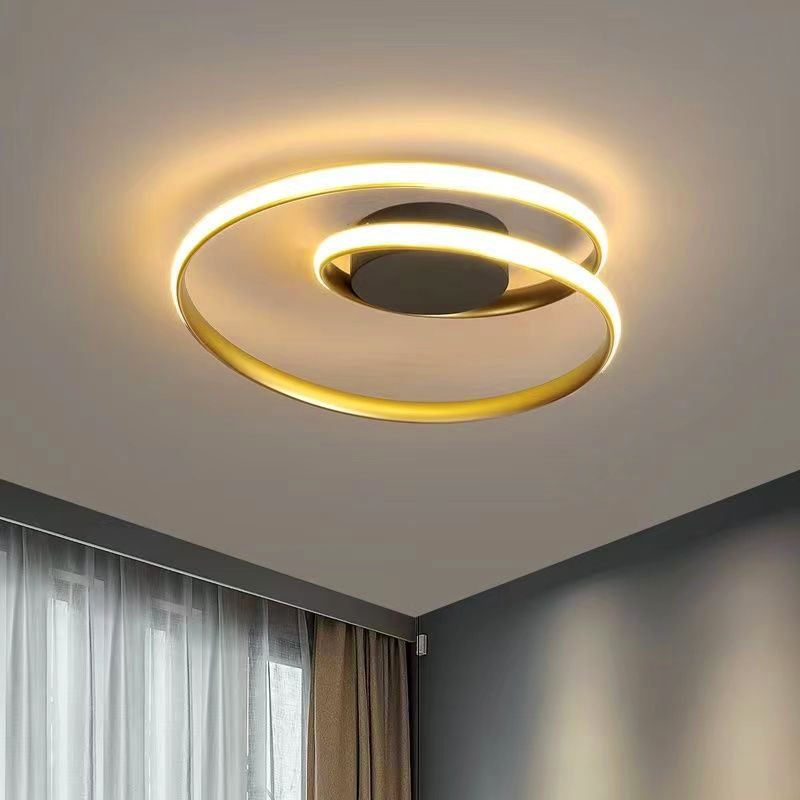 25W 2000lm Modern Flush Mount Ceiling Light for Bedroom and Living Room