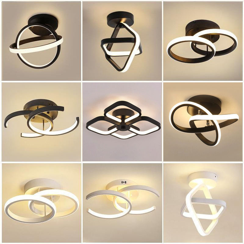 Affordable Contemporary Flush Mount Ceiling Light for Bedroom, Living Room & Indoor Use