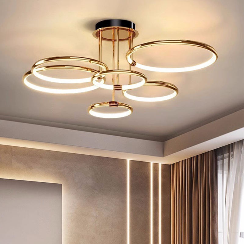 Modern Minimalist 140W LED Round Ceiling Light & Pendant Light for Living Room