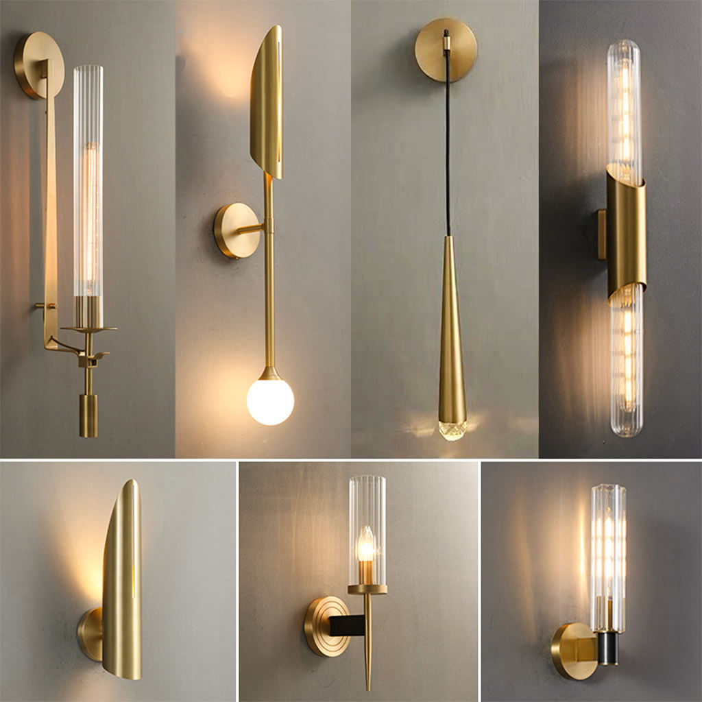 Nordic Luxury Wall Light Minimalist Bedroom Bedside Lamp