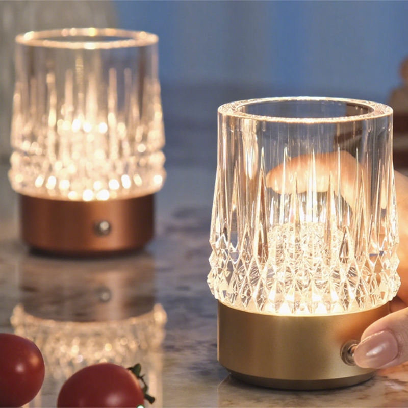 Cordless Rechargeable Wireless Table Lamp, Dining Lamp for Hotel