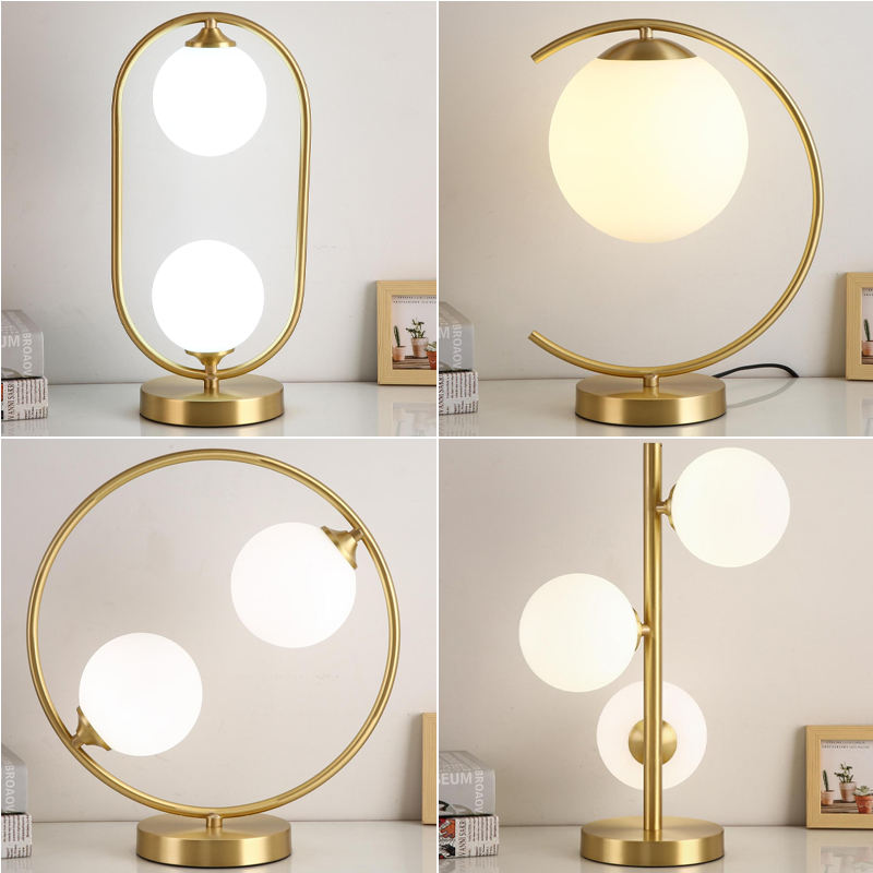 Minimalist Modern E27 Table Lamp for Bedroom Bedside