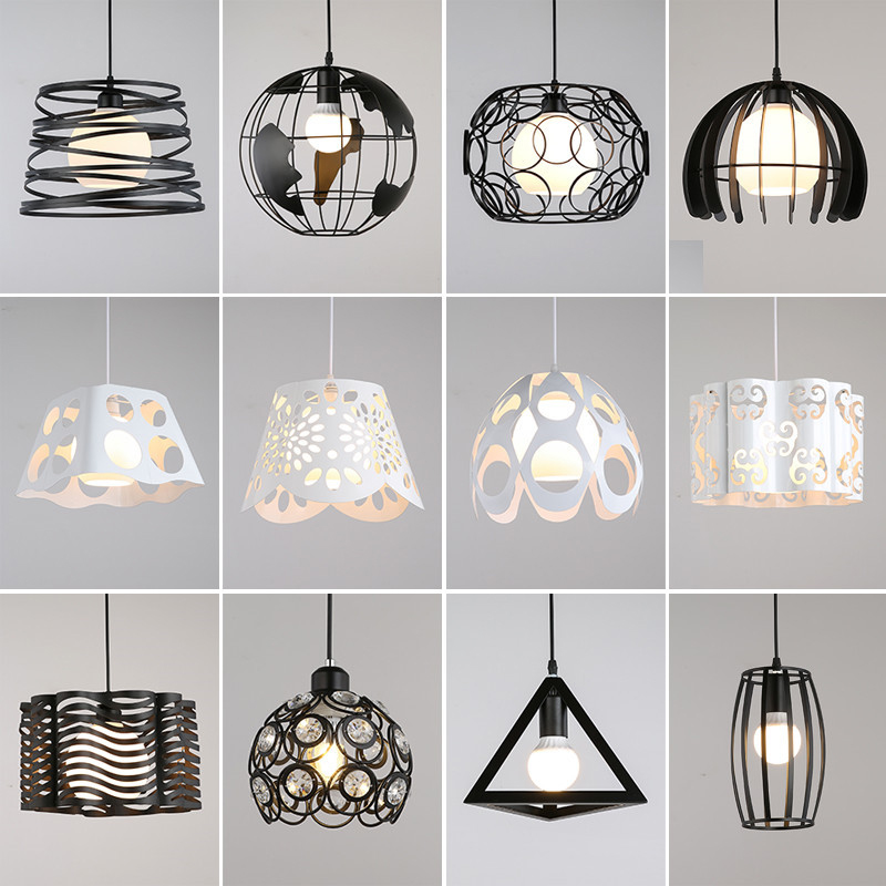 E27 Pendant Light, Retro Industrial Ceiling Lamp for Loft