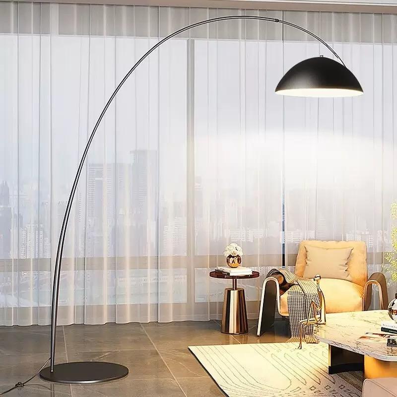 Modern Minimalist Design Iron Switch Controlled LED Floor Lamp