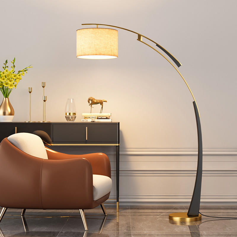 Nordic Luxury Minimalist Modern Iron LED Floor Lamp