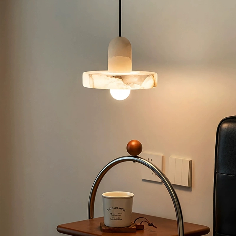 Cross-border Spanish natural marble pendant light modern luxury